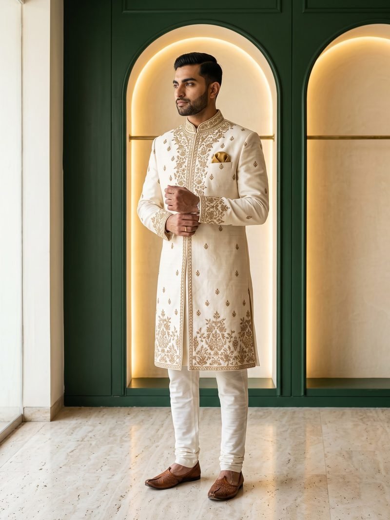 Achkan by Movaro Atelier