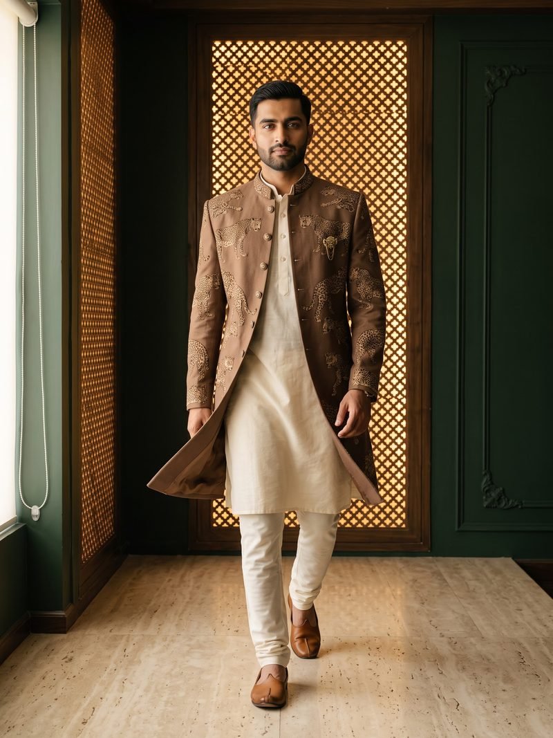 Indo-Western Set by Movaro Atelier
